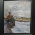 496 1218 Oljemålning